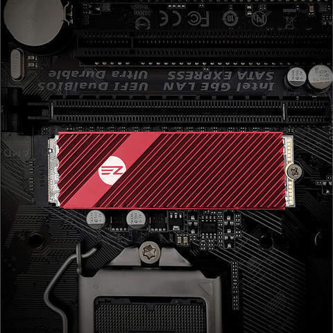 Ezdiy-fab Hochleistungs-M.2 SSD Kühlkörper Silber