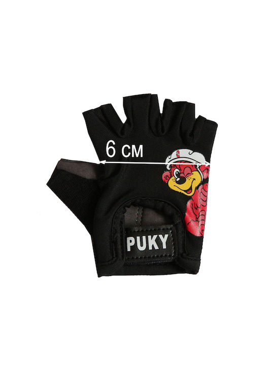 Puky Mănuși De Ciclism Pentru Micii Cicliști Small Negri Cod 9474