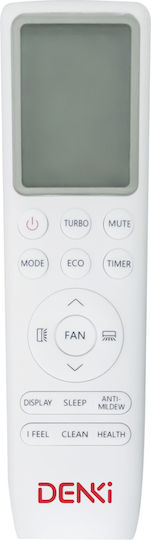 Denki Nero Air Conditioner Inverter 12000 BTU A++/A+ with Ionizer and WiFi
