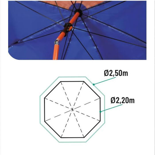 Ομπρελα Colmic Umbrella Tent 2.50m