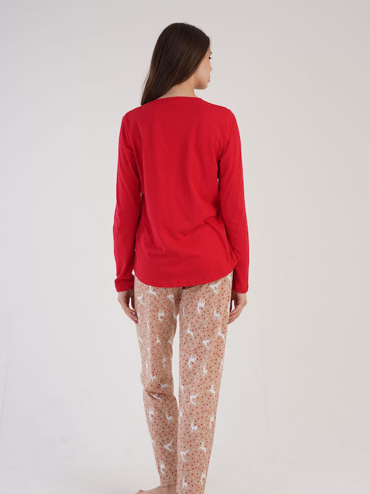 Summer Women's Pyjama Set Red