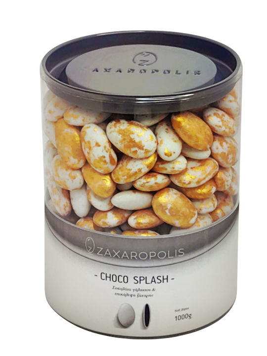 Zaxaropolis Κουφέτα Choco Splash σε Σχήμα Κλασικό με Γεύση Σοκολάτα Χάλκινο 1000gr
