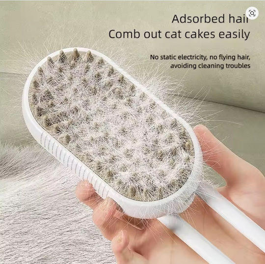 Steam brush Brush Dogs for Coat Cleaning