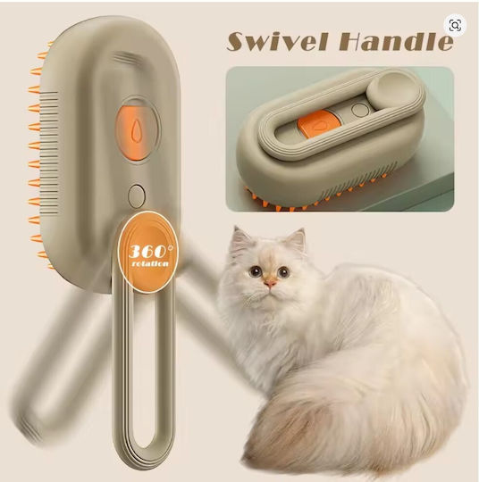 Steam brush Brush Dogs for Coat Cleaning