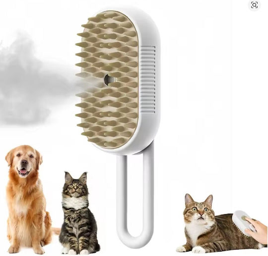 Steam brush Brush Dogs for Coat Cleaning