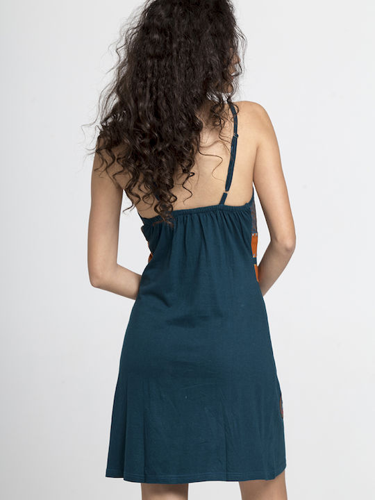 Damen Kaftan Strand Multicolour