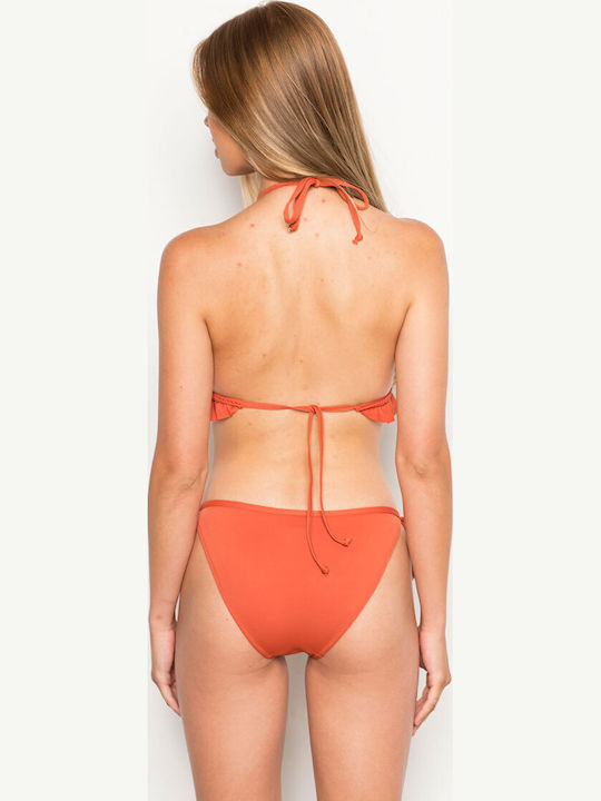 Set Bikini Triunghi Terracotta
