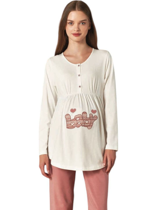 Robe de maternitate în culoarea Roz