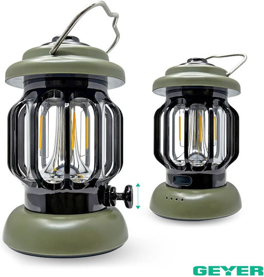 Rechargeable Led Flashlight Lantern 3w 16sm Led & 3w Fillament