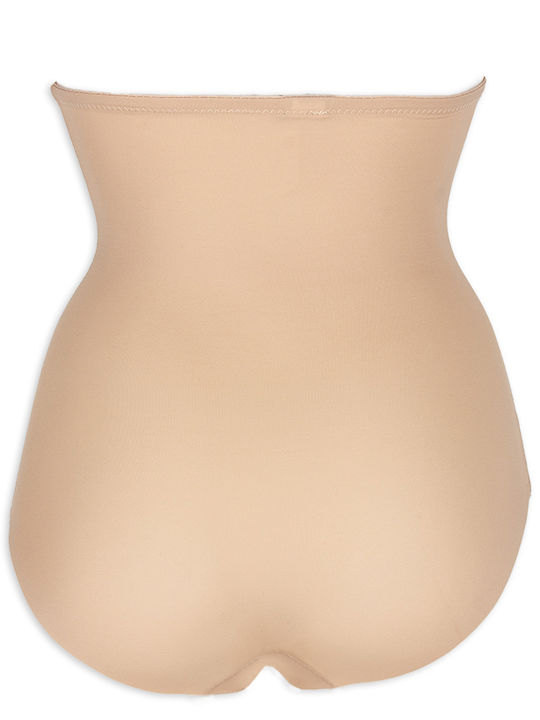 Korsettschnürung Beige