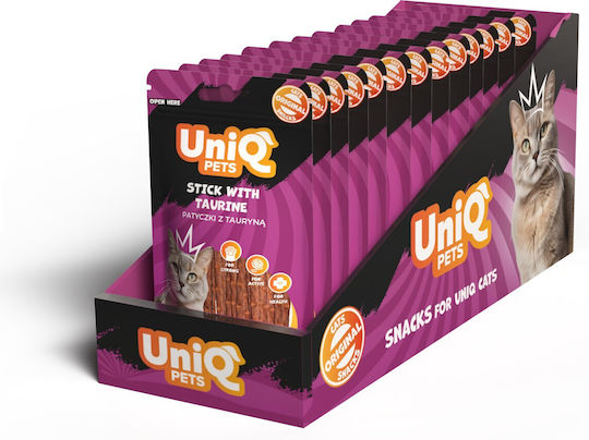 Uniq 50gr Λιχουδιά Γάτες Στικς Ταυρίνη