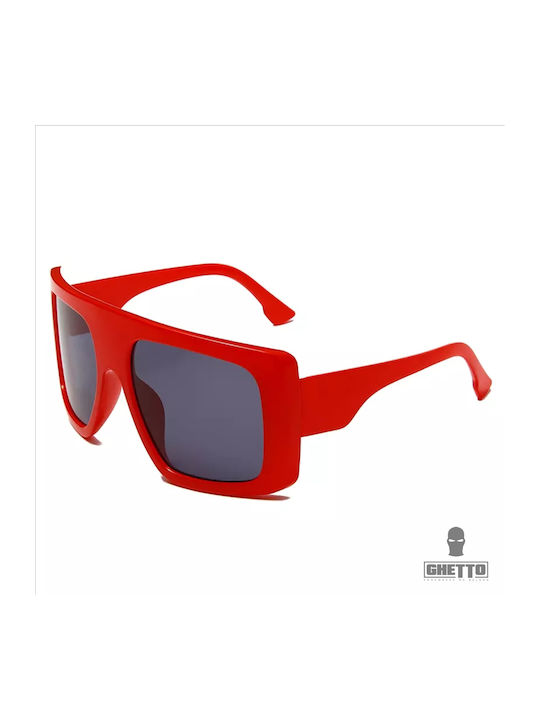 Ghetto Women's Sunglasses with Pink Frame and Pink Lens OOT9036 Pink