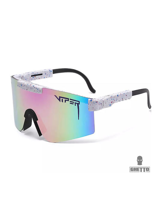 Ghetto Unisex Sunglasses with Green Frame and Green Lens HS2047 Green