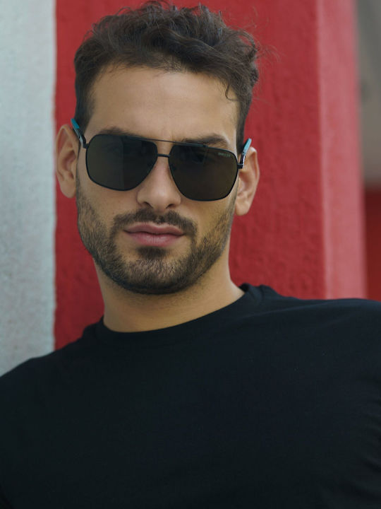 Ghetto Men's Sunglasses with Green Frame and Green Lens