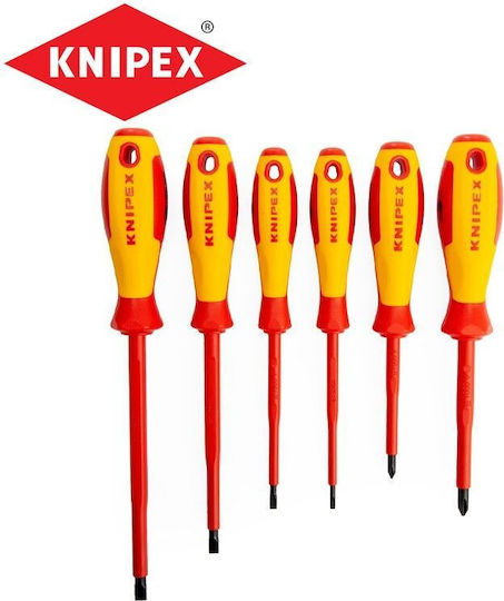 Knipex Set 6 Electrician VDE 1000V Screwdrivers