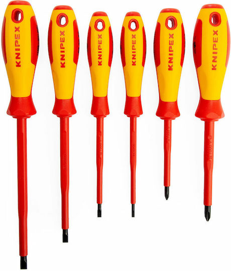 Knipex Set 6 Electrician VDE 1000V Screwdrivers