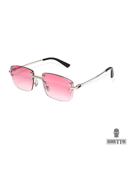 Ghetto Unisex Sunglasses with Light Blue Frame and Light Blue Lens K36287 LightBlue Clear