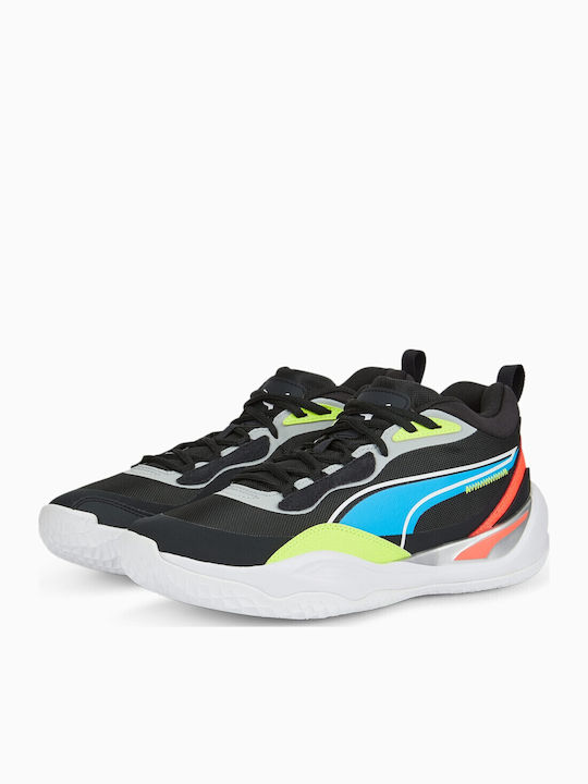 Playmaker Pro Niedrig Basketballschuhe Schwarz