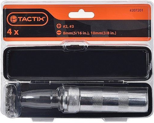 Tactix Κατσαβίδι με 5 Εναλλασσόμενες Μύτες