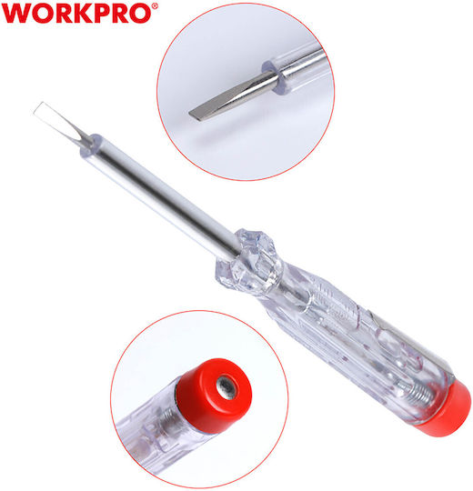 WorkPro Δοκιμαστικό Κατσαβίδι Καστάνιας με Μήκος 143mm