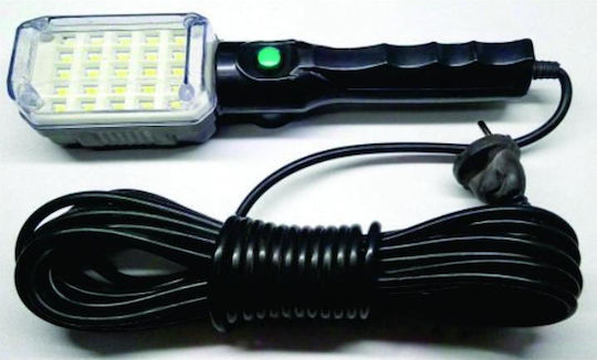 Electric Work Light with Extension Cord LED Workshop Light 25 Led - 10m Cable