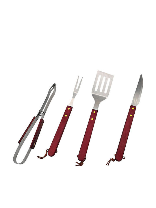 Grillwerkzeug-Set 4 Zubehör