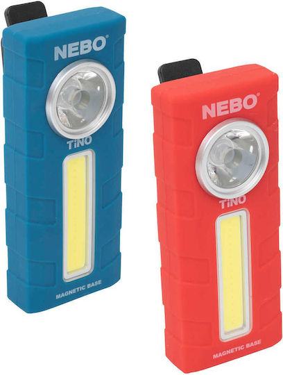 Nebo Φακός Συνεργείου Μπαταρίας LED Διπλής Λειτουργίας με Φωτεινότητα έως 300lm Tino