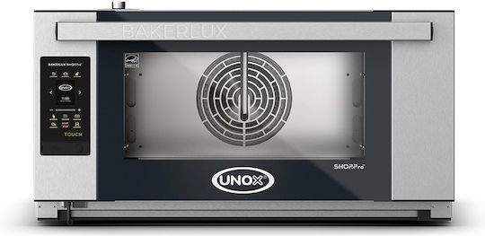 Electric Convection Oven with Humidity 3 Trays Unox Countertop Bakerlux Shop.pro Touch Xefr-03eu-etdv
