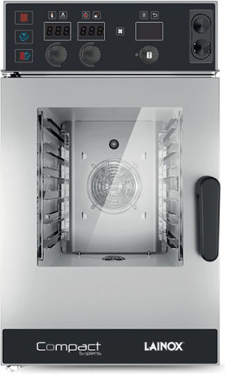 Lainox Compact Sapiens Τριφασικός Ηλεκτρικός Φούρνος με Ατμό 7.75kW COES061R