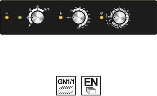 Alphatech ICGM 101 E Φούρνος Υγραερίου 16kW