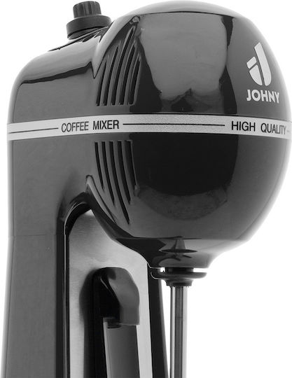 Johny Commercial Coffee Frother AK/2-5T Pulse ECO Black 400W with 5 Speeds