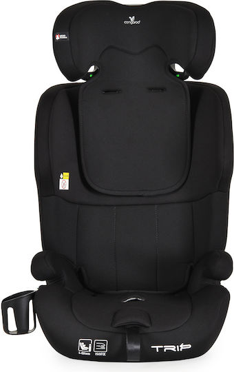 Cangaroo Trip Baby Car Seat i-Size with Isofix Midnight Black