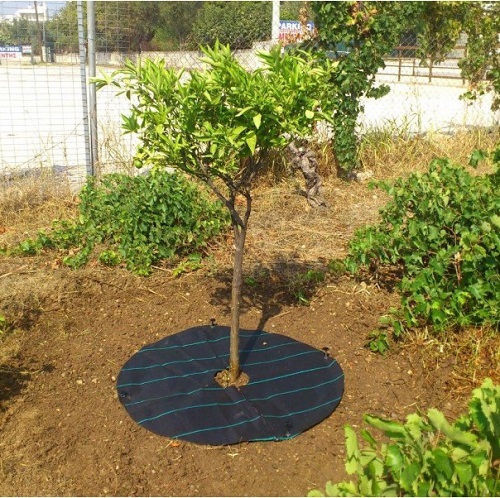 Țesătură Pentru Acoperire A Solului A Copacilor Rotund Diam 1,16 M