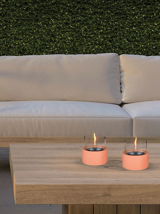 Tenderflame Focar Interior din metal Portocaliu