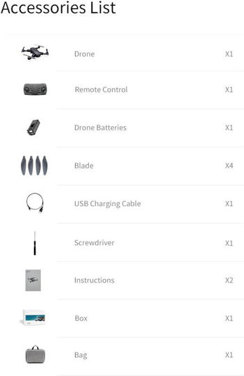 Pihot P30 Drone with Camera and Controller