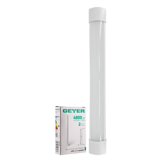 Lbl120 Unterbauleuchte Led Batten 1.20m 40w 4000k 4800lm Ip20 Geyer