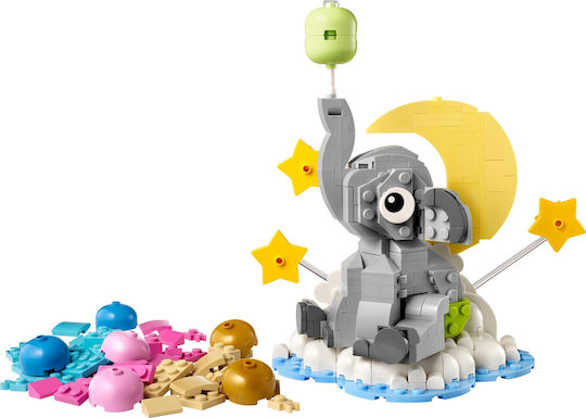 LEGO Building Blocks Baby Elephant in the Sky for 18+ Years 402 Pieces