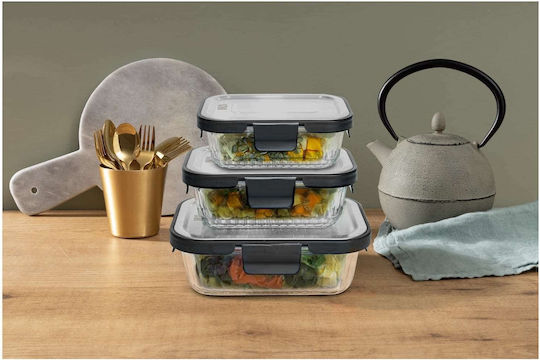 Iris Barcelona Lunchbox Glas 370ml 1Stück