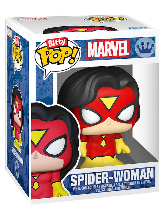 Funko Bitty Pop! Marvel: Marvel - Spider-Man's Web Display Shelf (Enthält 2 Bitty Exklusiv