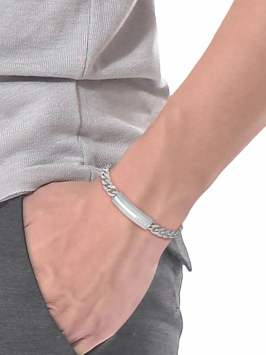 Lacoste Ανδρικό Βραχιόλι από Ατσάλι Lacoste Ανδρικό Βραχιόλι από Ατσάλι