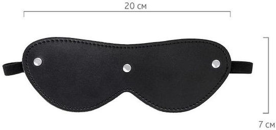 BDSM Maske in Schwarz Farbe