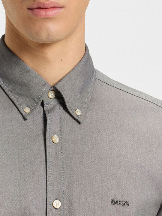 Rickert Long-sleeved Cotton Shirt Light Green