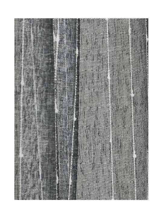 Whitegg Vorhang mit Bleistiftfalten Grau 270x280cm