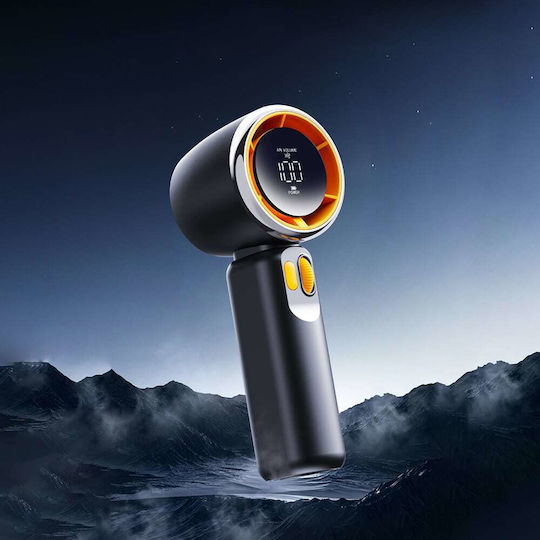 Techsuit Portable Mini Klimaanlagen Premium Z11 Digitalanzeige Led Wiederaufladbarer Usb-c Anschluss 100 Windgeschwindigkeiten Weiß