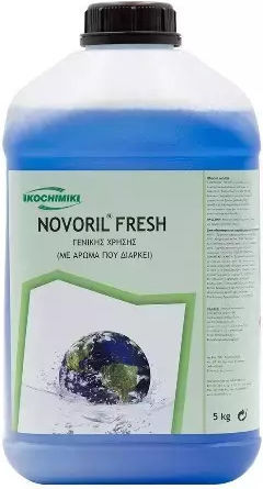 Ikochimiki Novoril Fresh Καθαριστικό Υγρό Γενικής Χρήσης με Άρωμα Φρεσκάδας Άρωμα Φρεσκάδας 5lt