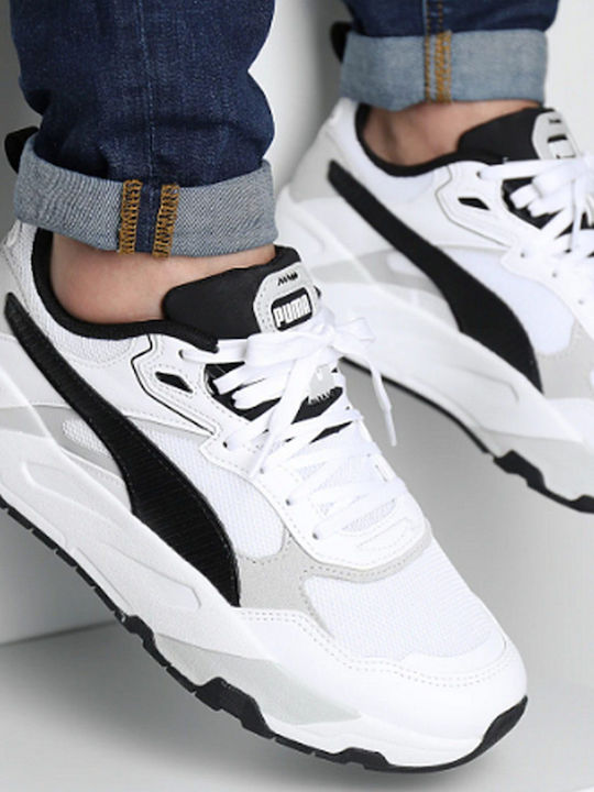 Trinity Chunky Sneakers White