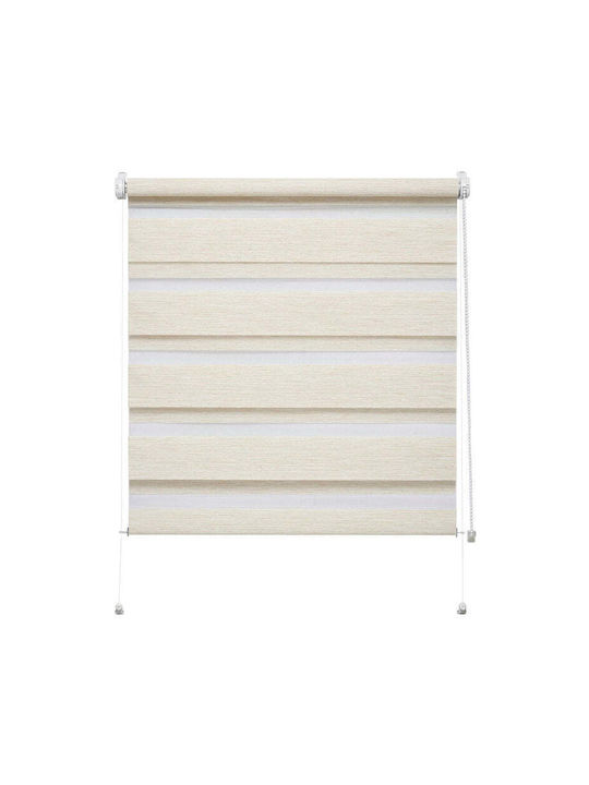 Gardinia Rollos Partieller Blackout Doppelt Beige B61.5xH150cm