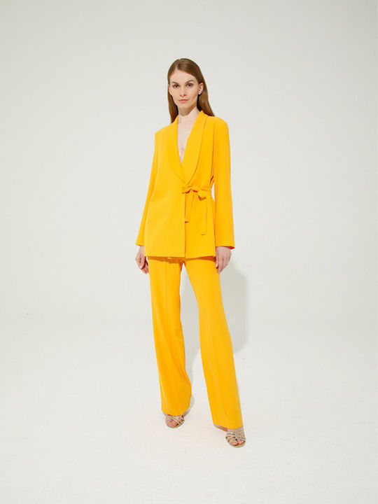 Goa Goa Lang Damen Blazer Orange