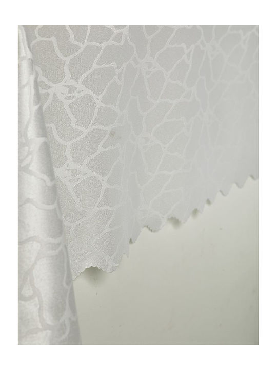 Whitegg Покривка за маса Устойчив на петна Бял 140x220бр