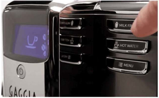 Gaggia Anima Automatische Espressomaschine 1850W Druckreiniger 15bar mit Mahlwerk Schwarz R18760/01